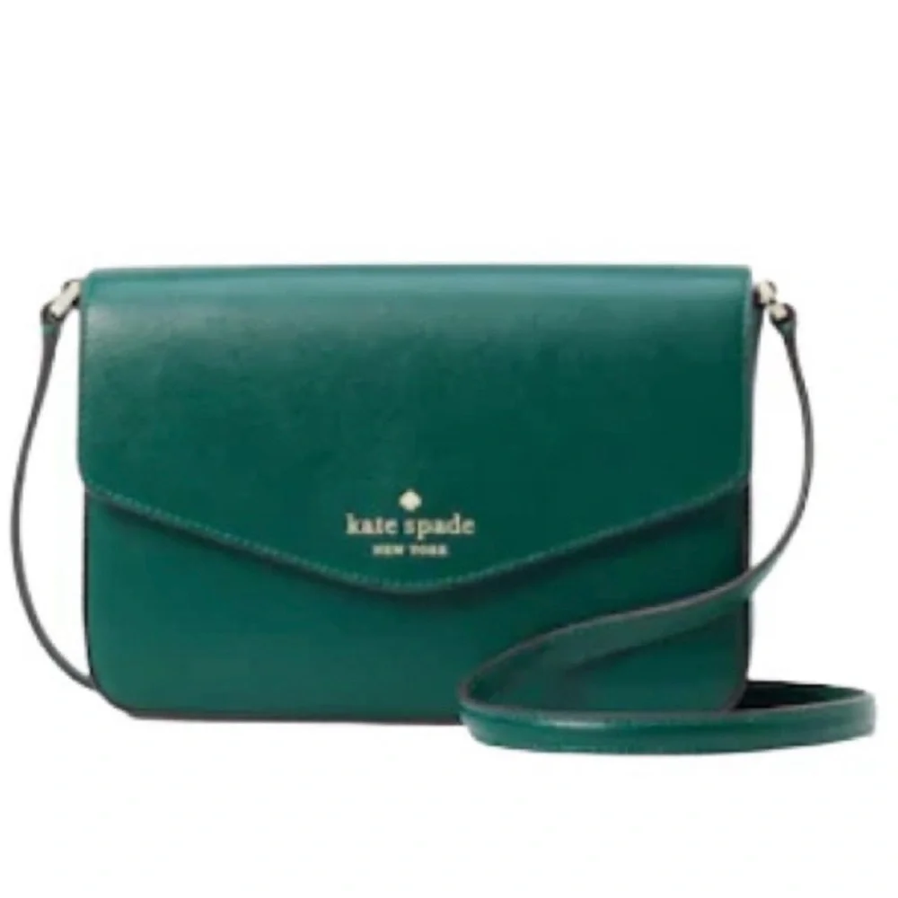 Kate Spade Green Leather Crossbody Bag